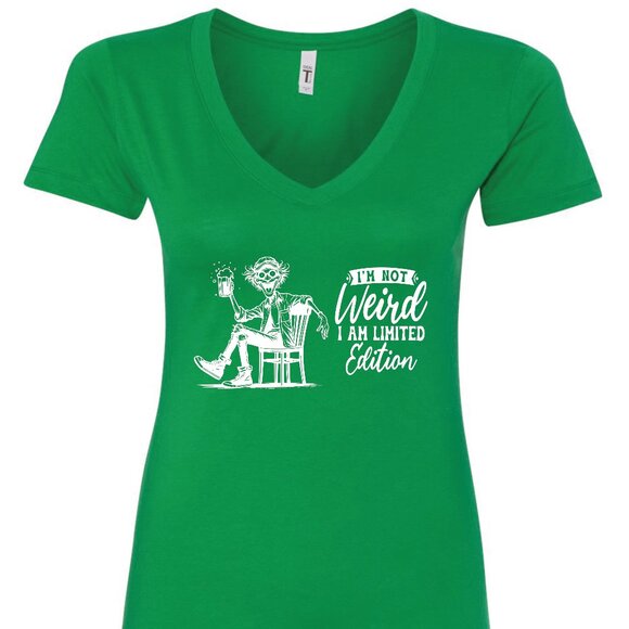 I'm Not Weird I Am Limited Edition V-Neck T-Shirt | Many Colors - Picture 9 of 10